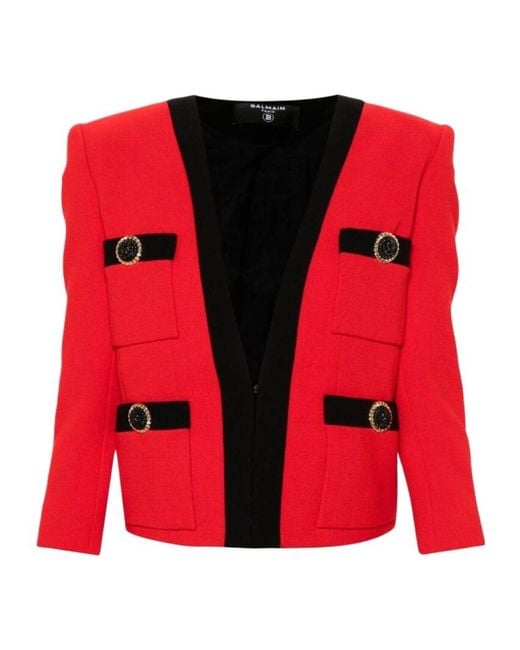 Balmain Red Jackets