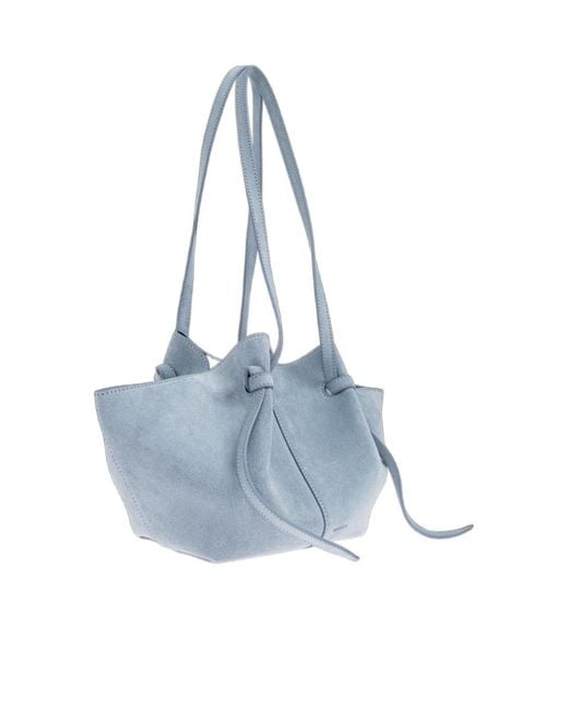 Yuzefi Blue Double-Handled Handbag
