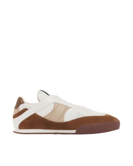 Chloé White Chloé Kick Lace-Up Sneakers