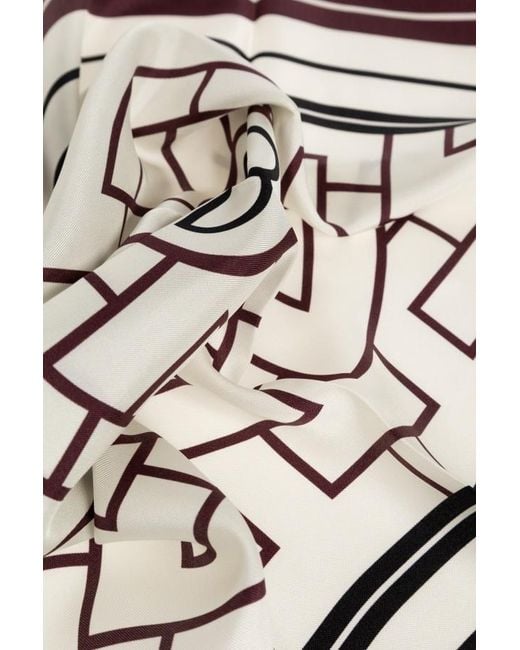 Anine Bing White York Scarf Ab