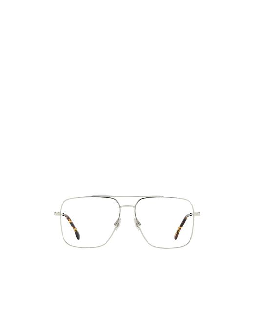 Victoria Beckham White Full-Rim Non-Prescription Glasses