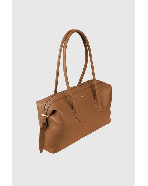 Yuzefi Brown Brioche Duffle