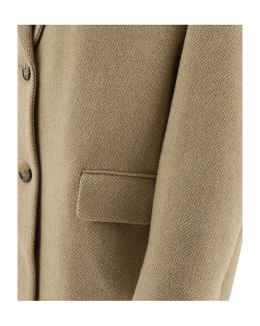 Isabel Marant Natural Limiza Coat