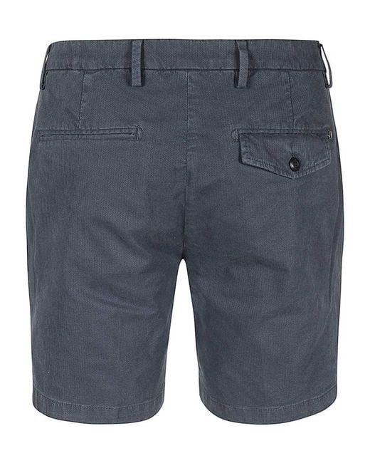 Dondup Blue Logo Detail Shorts for men