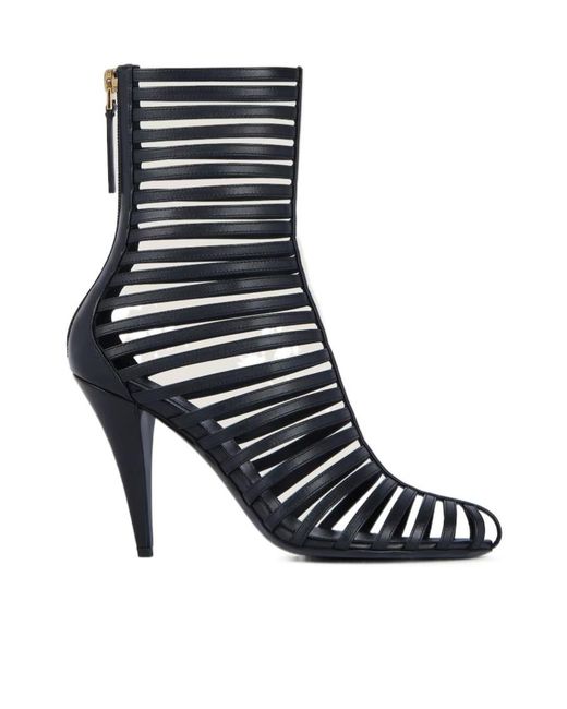 Givenchy Black Cage Ankle Boots