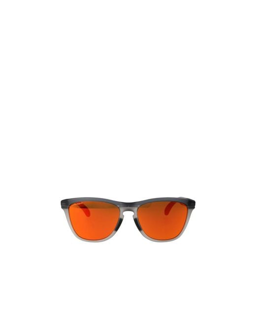 Oakley Orange Frogskins Square-Frame Sunglasses for men