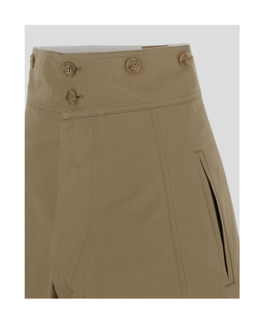 Quira Natural High-Waist Wide-Leg Pants