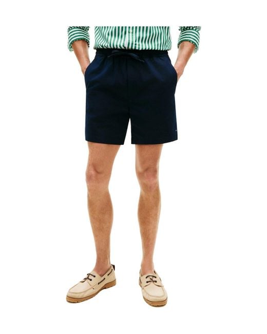 Tommy Hilfiger Blue Chino Shorts for men