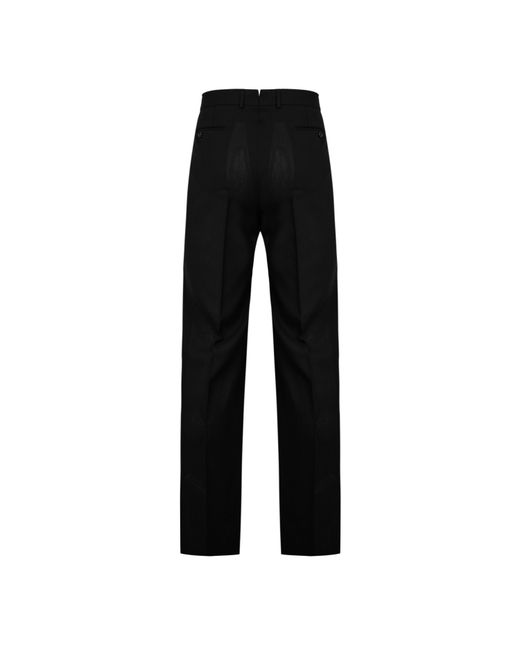 Tom Ford Black Pleated Trousers for men