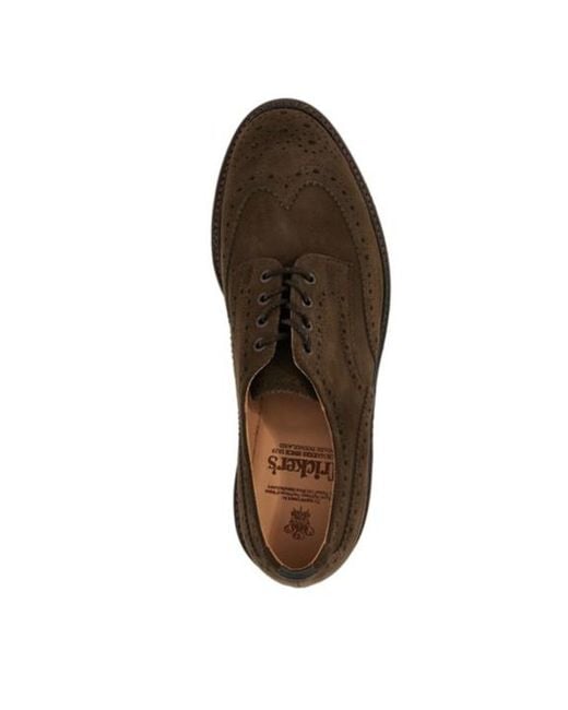 Tricker's Brown Tricker's Bourton Country Shoes for men