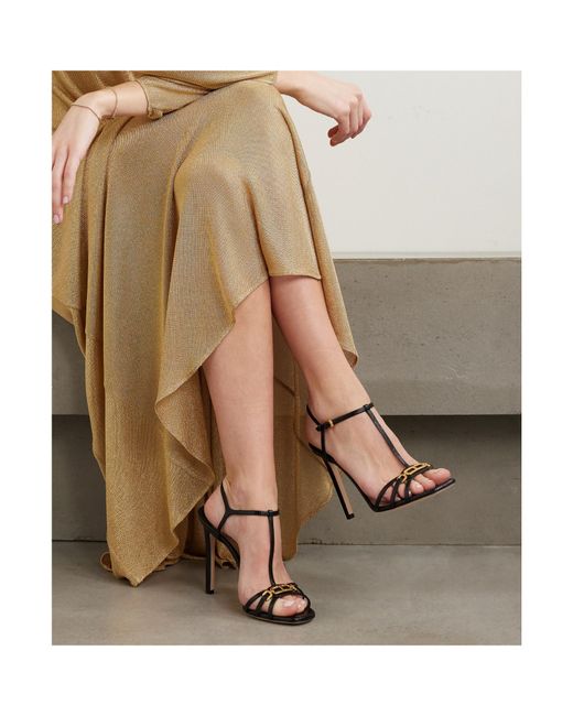 Tom Ford Multicolor Ankle Strap Heeled Sandals