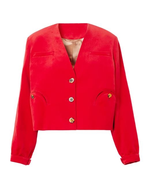 Blazé Milano Red Riviera Casual Jacket