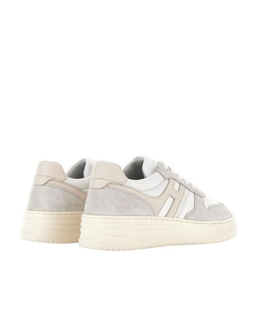Hogan White H630 Casual Sports Shoes