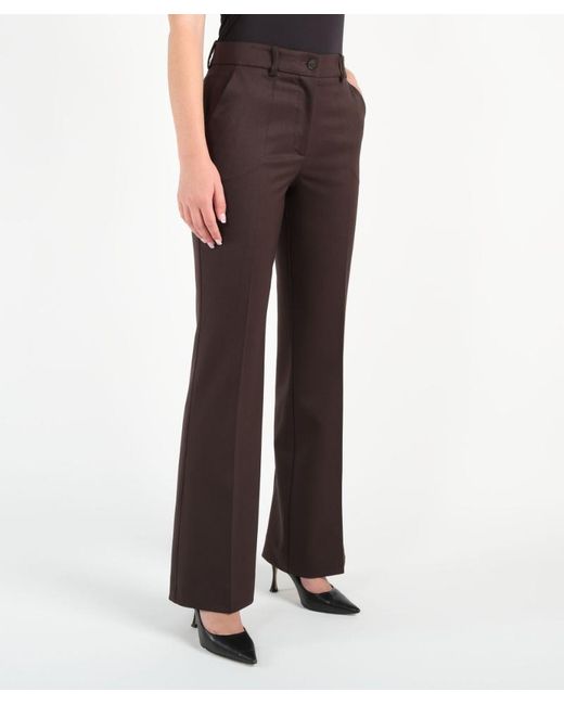 P.A.R.O.S.H. Brown Belt Loop Casual Pants