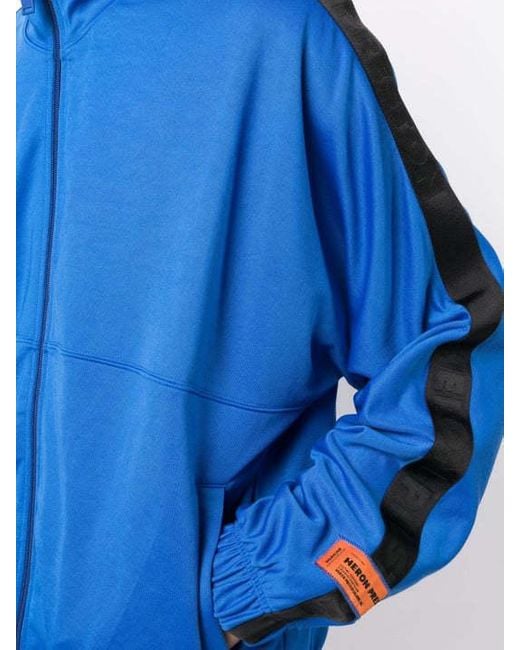 Heron Preston Blue Zipped Jacket for men