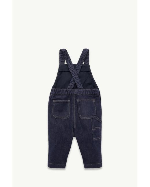 Moncler Blue Denim Overalls