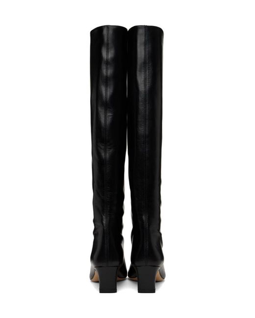 Staud Black Wally Pointed Boots