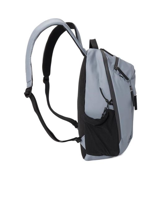 Boss Gray Zippered Backpack for men