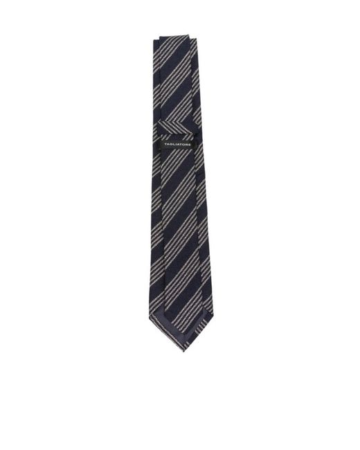 Tagliatore White Pointed Tie for men