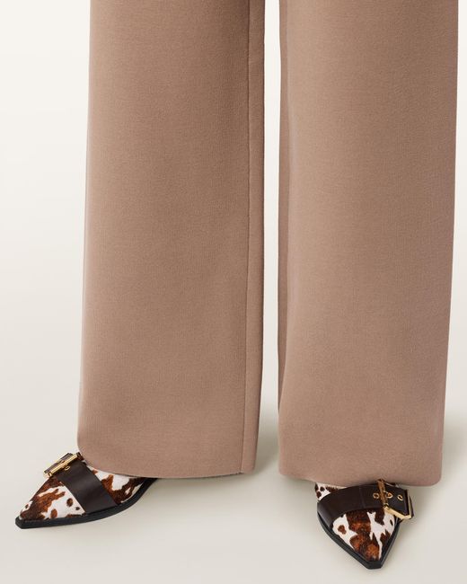 AllSaints Brown Sonny Knitted Trouser