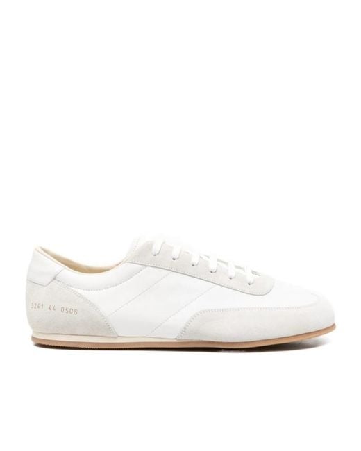 Common Projects White Round Toe Low-Top Casual for men