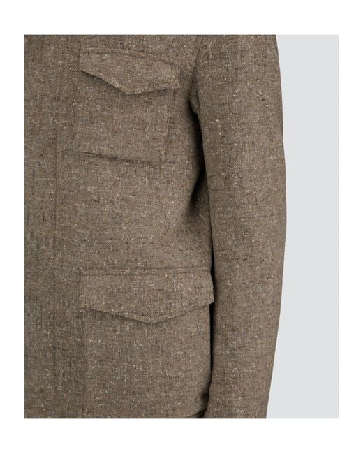 Herno Gray Resort Field Jacket for men