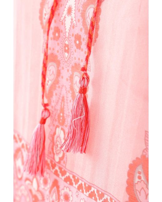 Etro Pink Paisley Printed Dress