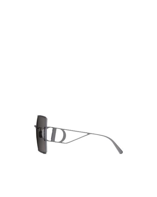 Dior Gray Square Sunglasses