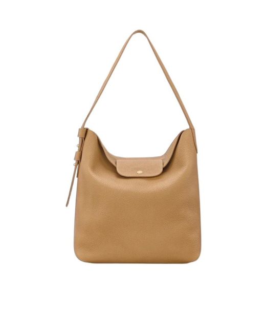 Longchamp White Le Cadence L Shoulder Bag