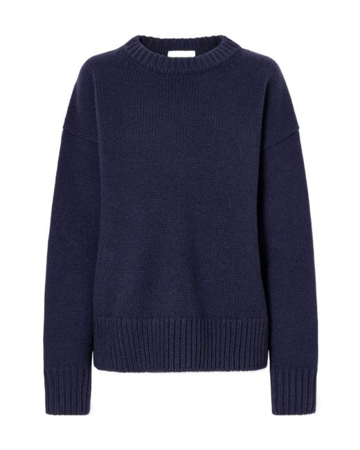 The Row Blue Crew Neck Sweater