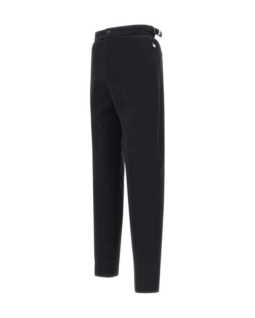 Casablanca Blue Zipper Pocket Slacks for men