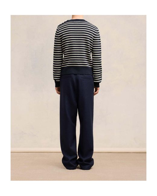 AMI Blue Sweaters for men