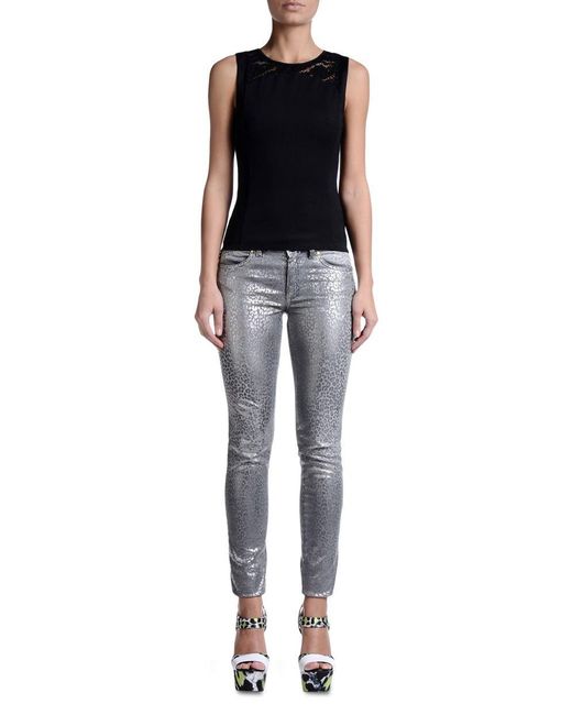 Just Cavalli Blue Skinny Jeans