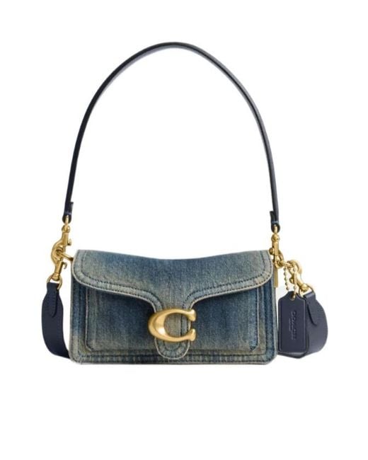 COACH Blue Tabby 26 Shoulder Bag