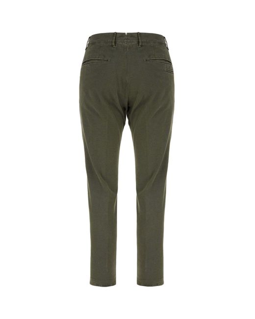 Incotex Green Belt Loops Lounge Pants for men