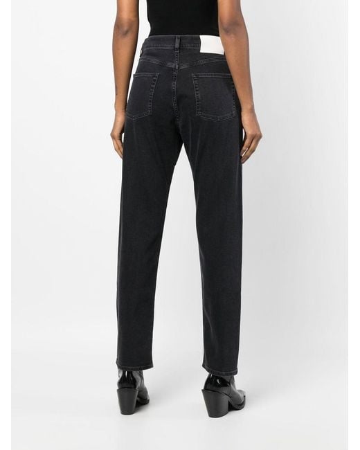 Loulou de Saison Black Belt-Loop Jeans