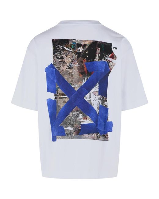 Off-White c/o Virgil Abloh White Short-Sleeved T-Shirt for men