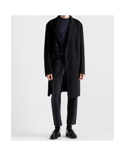 Prada Blue Long Sleeved Crewneck Jumper for men