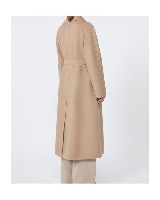 Max Mara Natural 'S Enzo Double-Breasted Coat