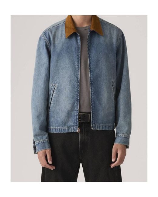 Levi's Blue Mechanics Full-Zip Jacket for men