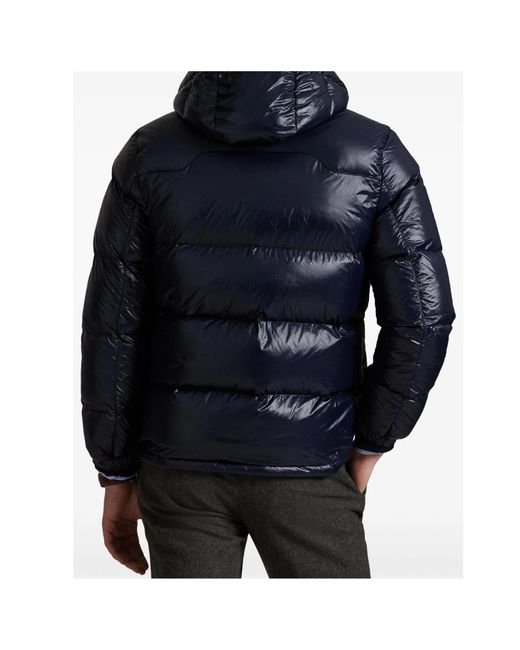 Polo Ralph Lauren Black Hooded Puffer Jacket for men