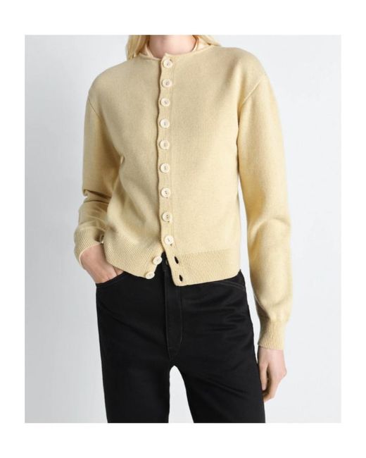 Lemaire Natural Reversible Buttoned Jumper