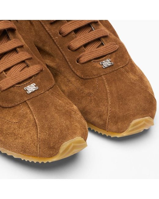 Casadei Brown Rythm Retro Sneakers
