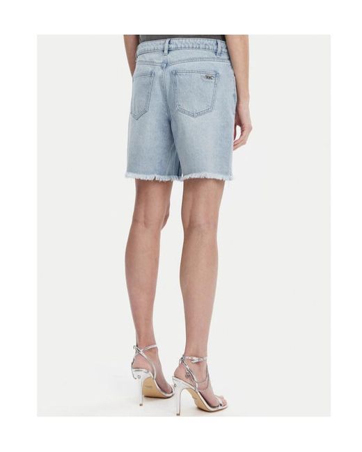 Michael Kors Blue Boyfriend Denim Shorts