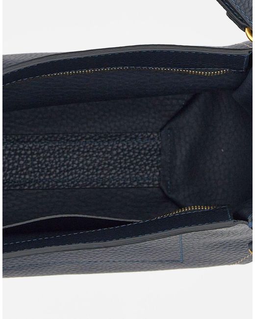 Gianni Chiarini Blue Bloom Tulip Shoulder Bag