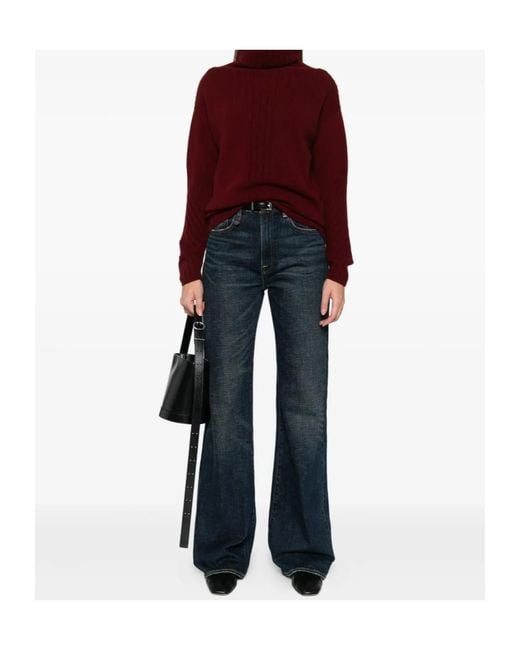 Herno Red Wool Jumper
