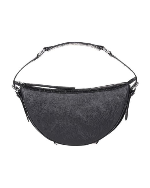 By Far Blue Gib Zipped Shoulder Bag