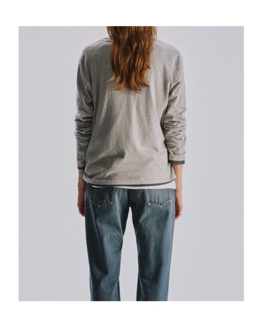 The Row Gray Fraya T-Shirt