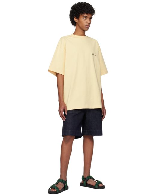 Jacquemus Blue Le Short De-Nîmes Shorts for men