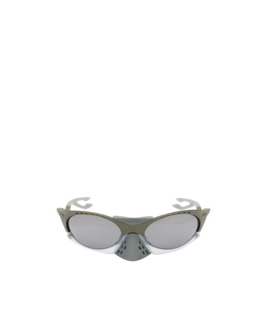 Oakley White Latitude Plantaris Sunglasses for men